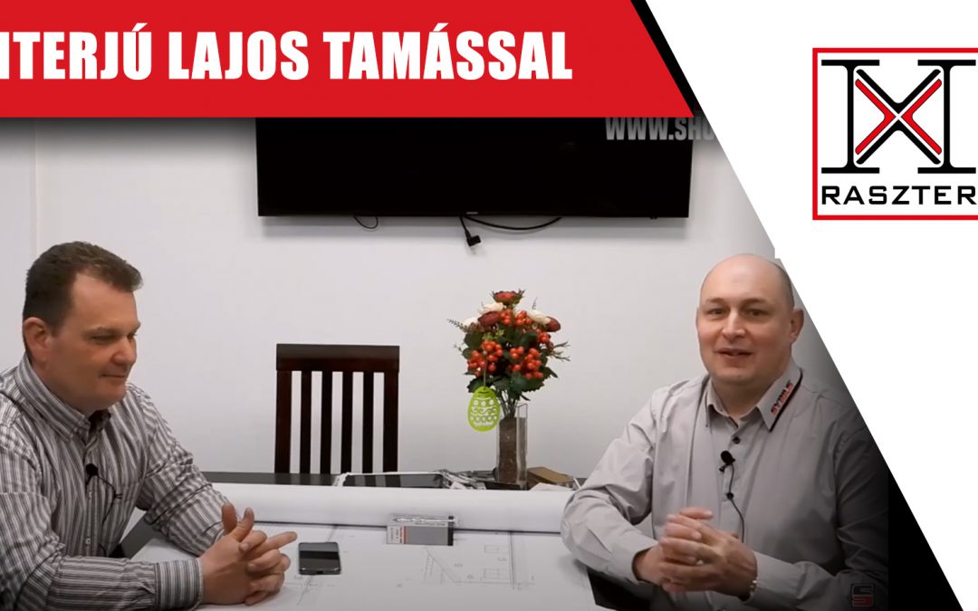 Hegesztőgép üzembehelyezés és interjú Lajos Tamással – 12 Raszter Kft.